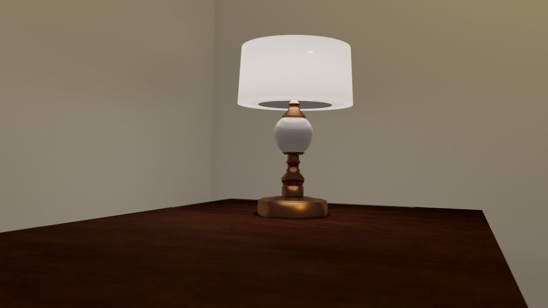 Cool lamp 3D model_1