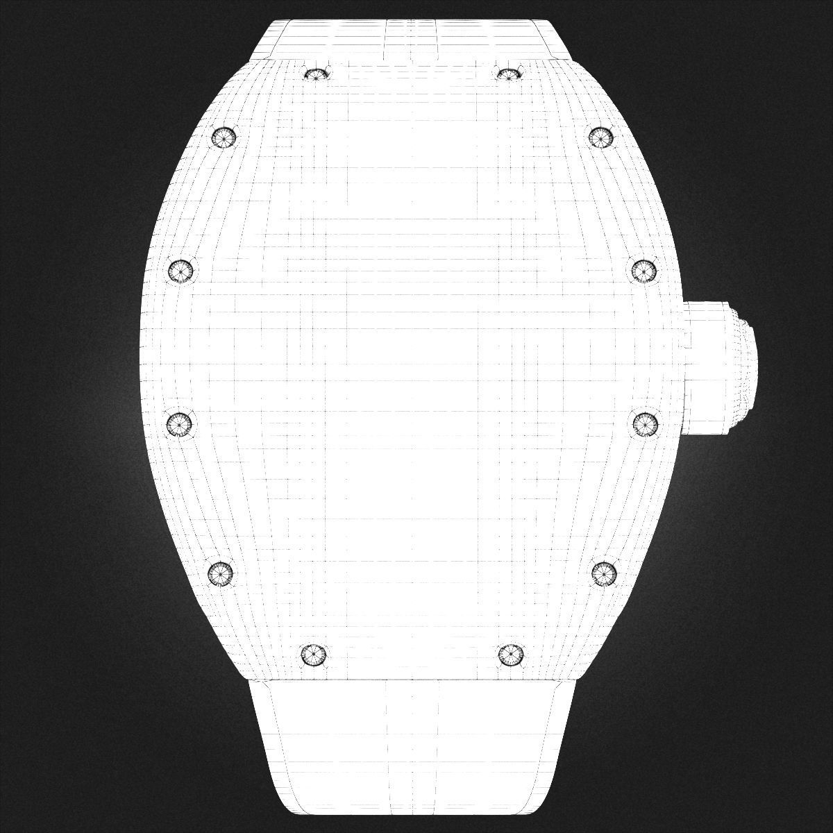 Richard Mille RM 56-02 Sapphire Watch 3D model_6