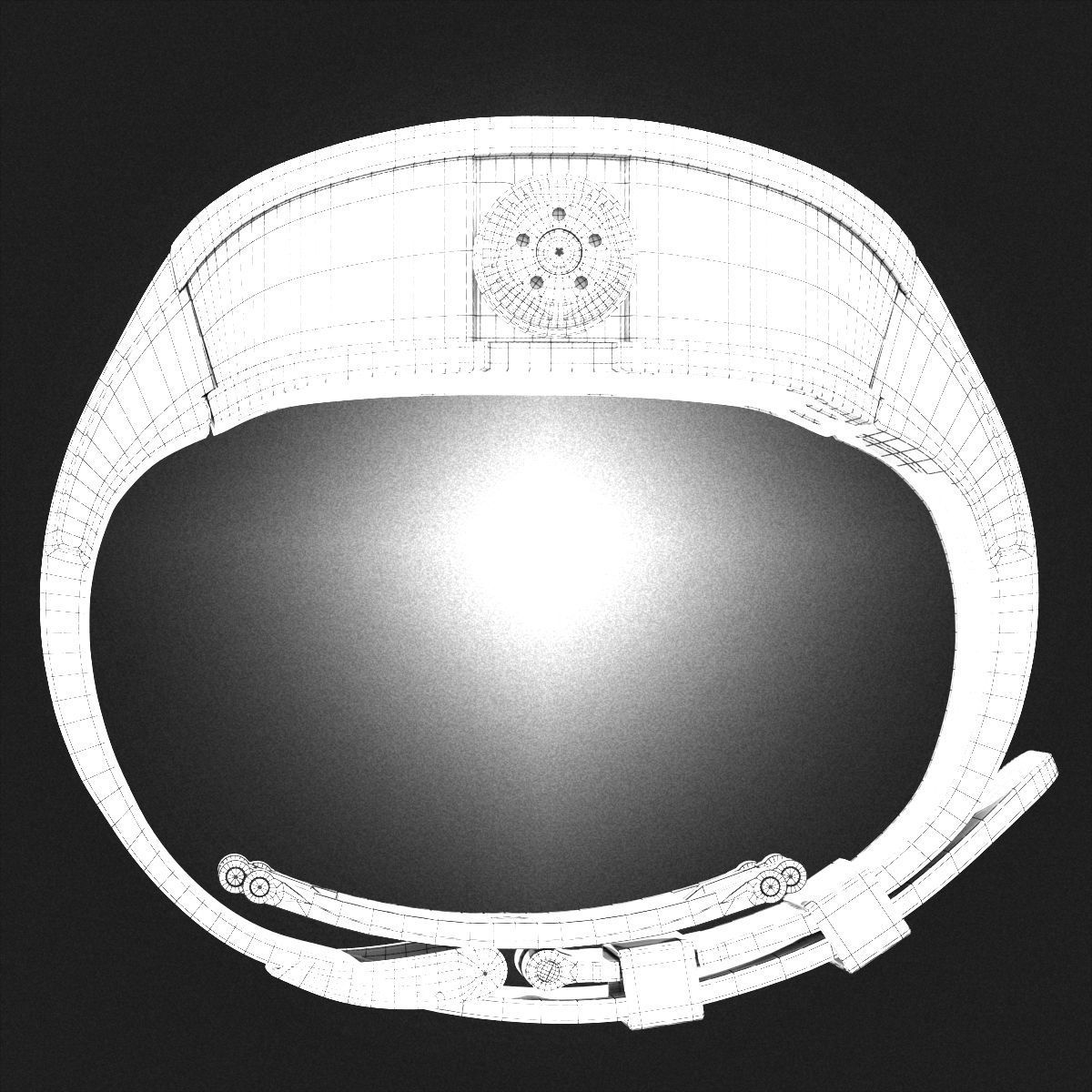 Richard Mille RM 56-02 Sapphire Watch 3D model_8