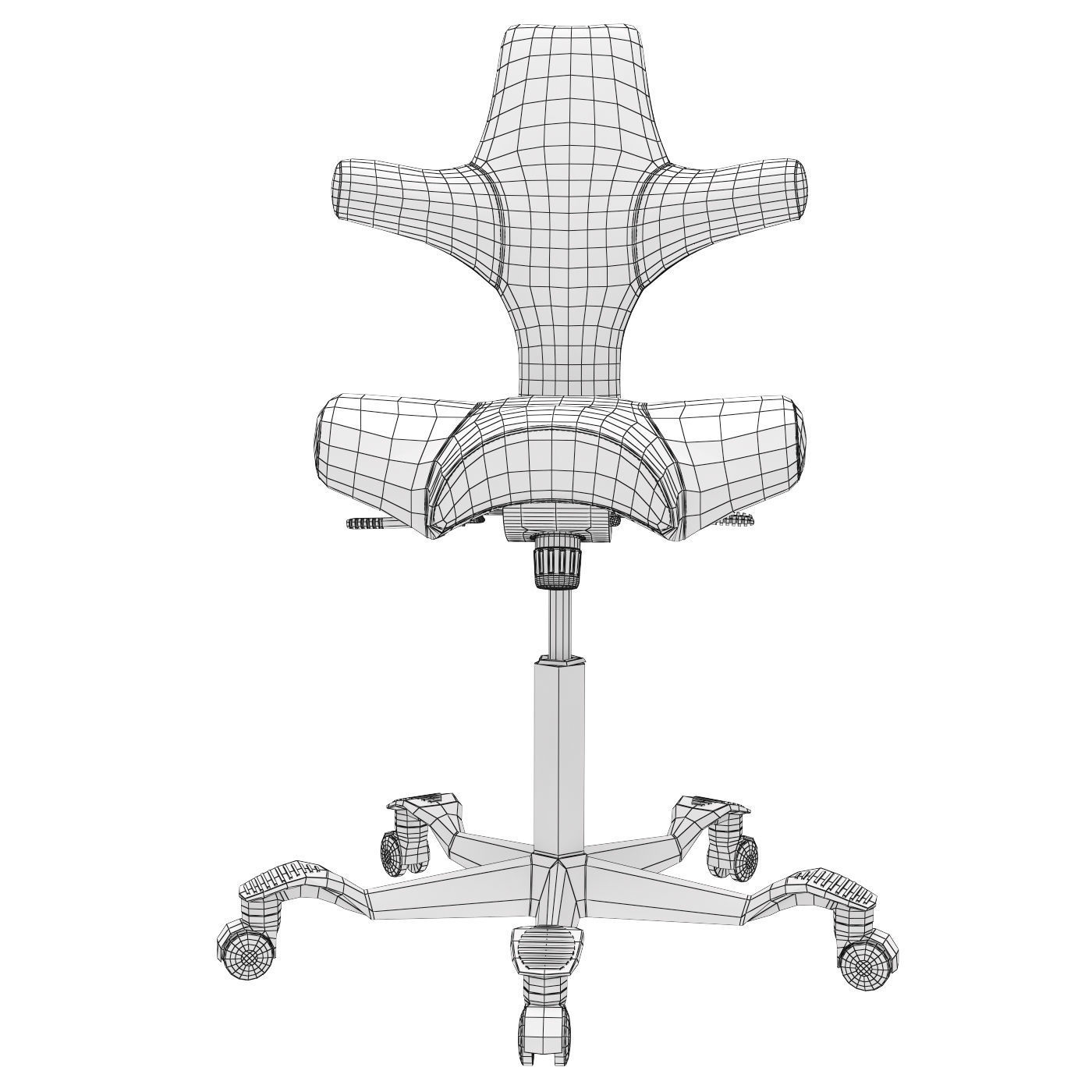 Armchair HAG CAPISCO 8106 3D model_6