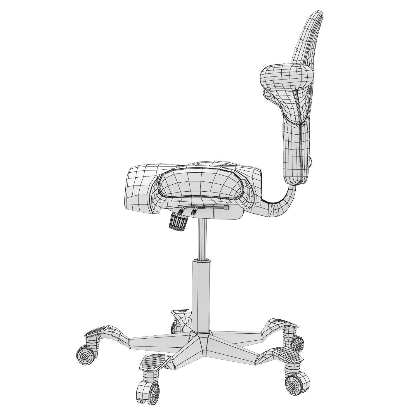 Armchair HAG CAPISCO 8106 3D model_8