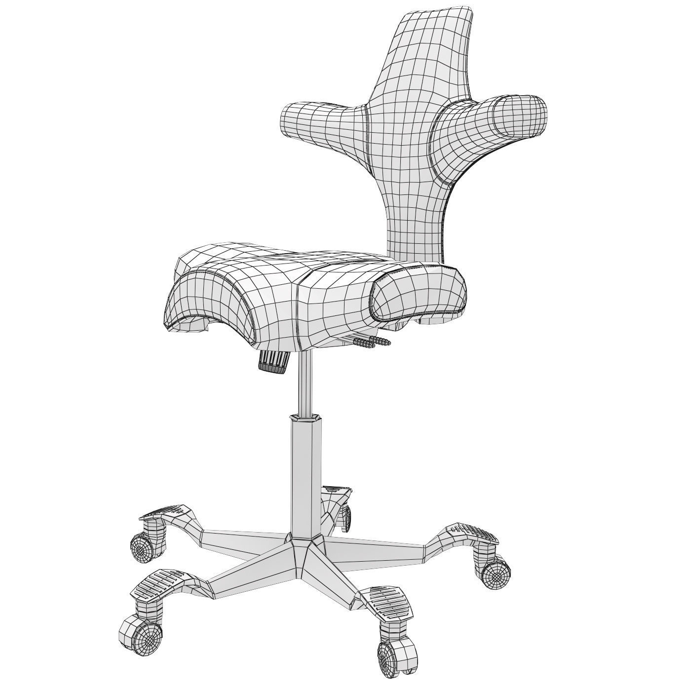 Armchair HAG CAPISCO 8106 3D model_5