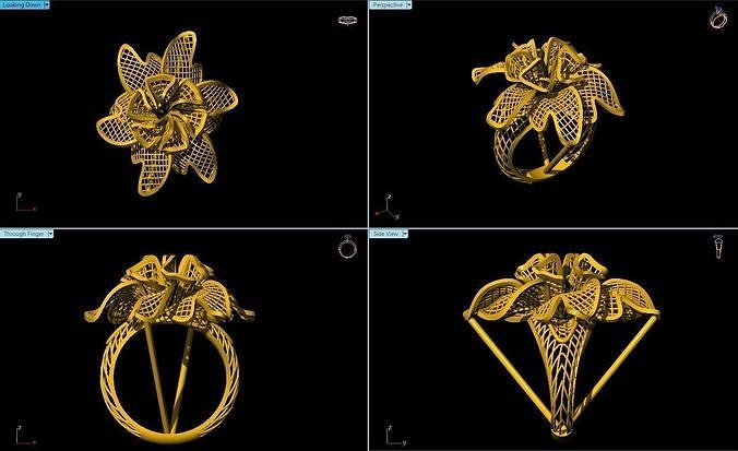 Fusion Ring Models  3D print model