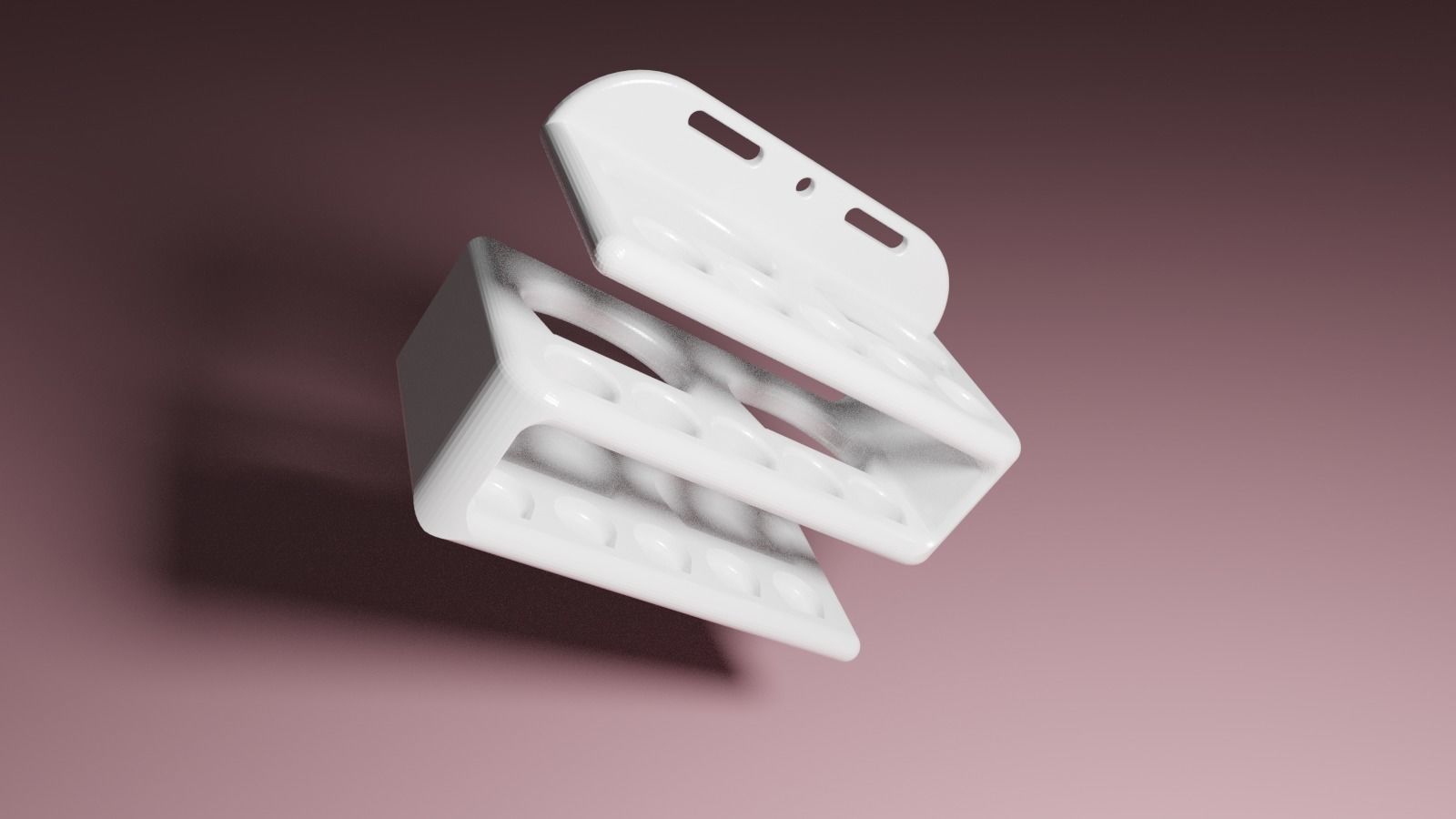 Toothbrush holder 3D print model_2