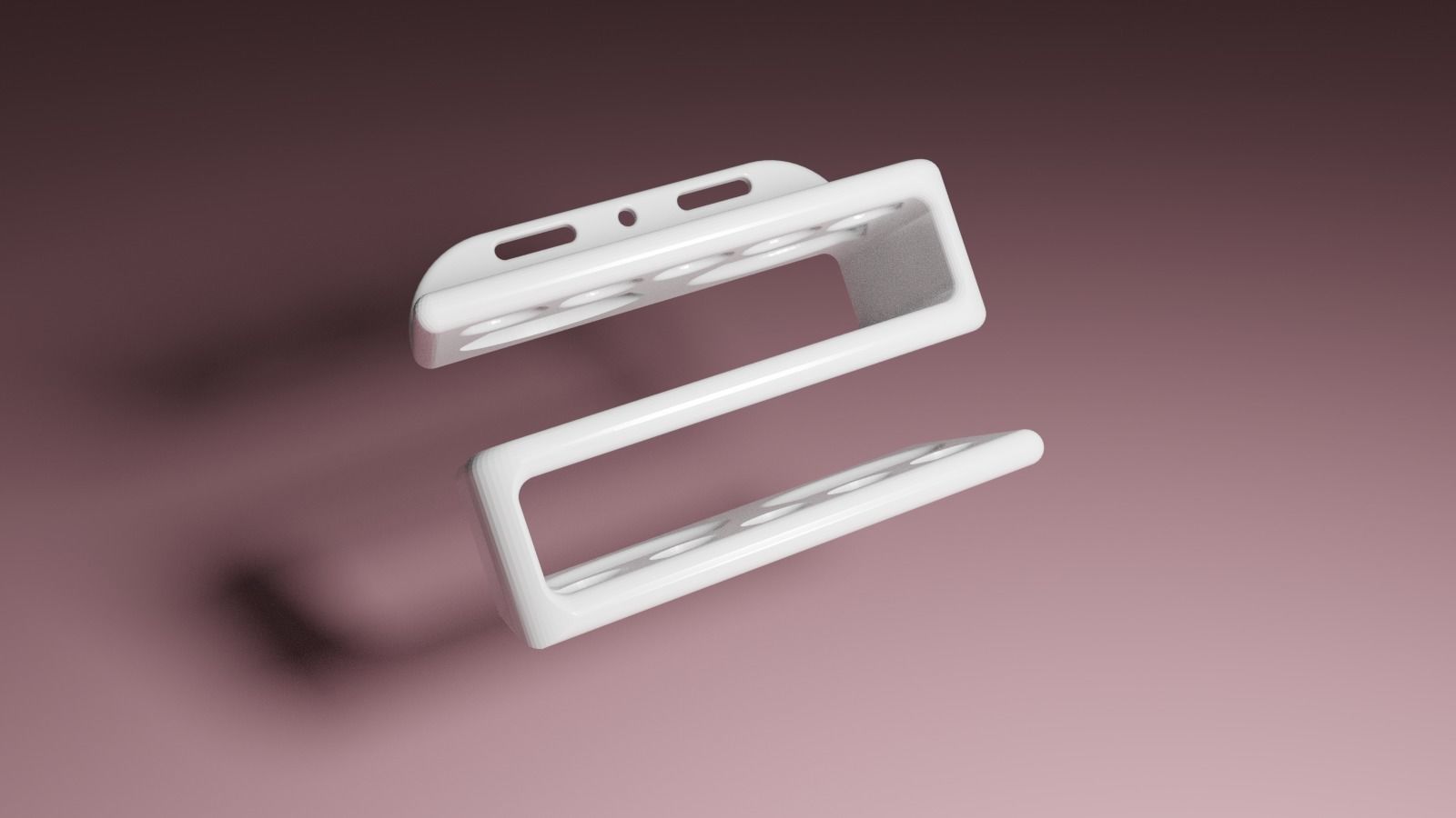 Toothbrush holder 3D print model_6