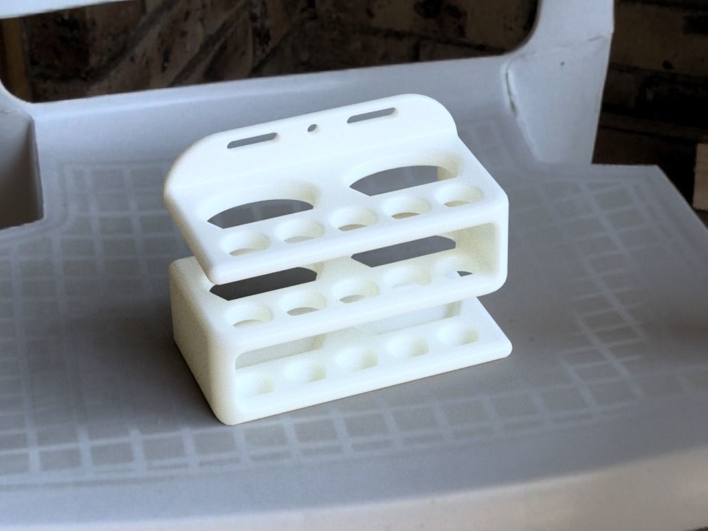 Toothbrush holder 3D print model_10