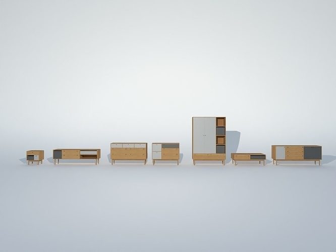 Campton collection - Made 3D model