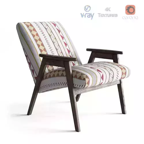 Handcrafted armchair