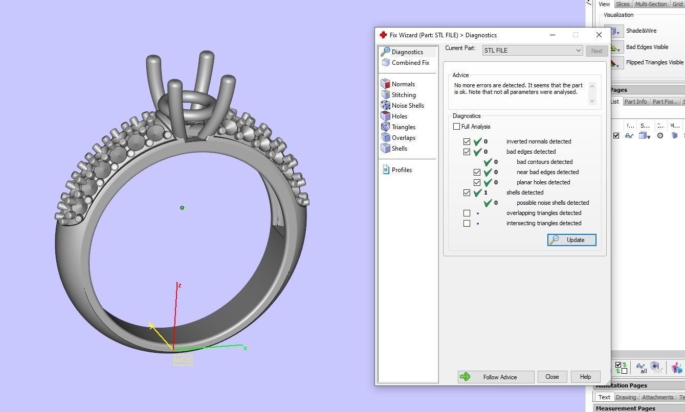 Jewelry Solitaire Band Ring Women Ring-JT6 3D print model_3