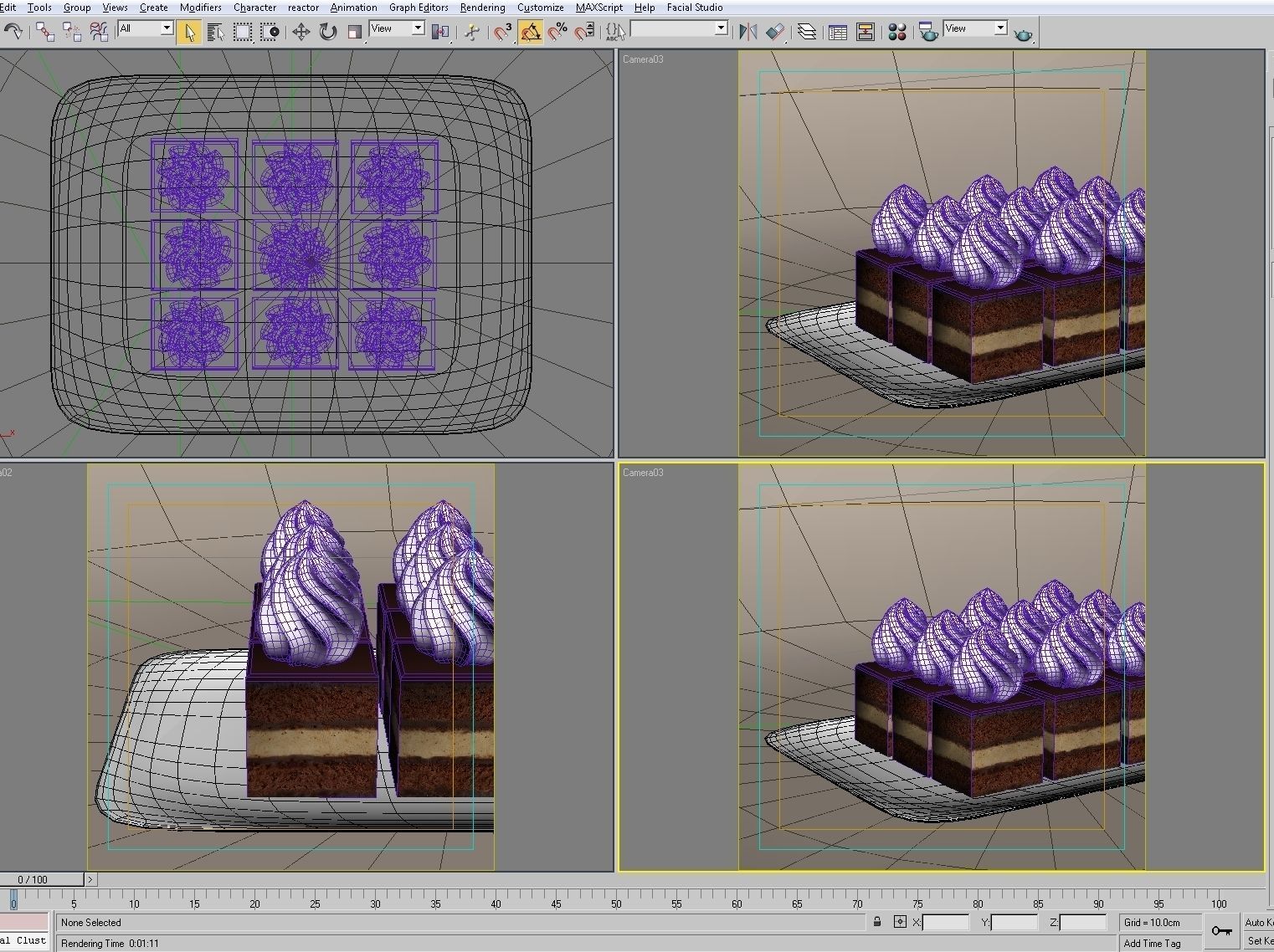 Cake 05 3D model_5