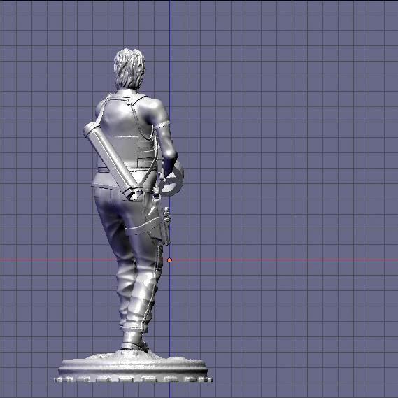 Sarah Connor Terminator dark fate 3D print model_6