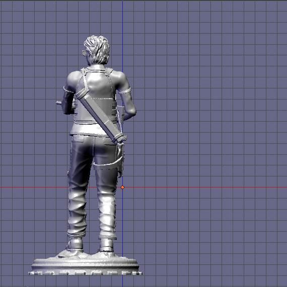 Sarah Connor Terminator dark fate 3D print model_7