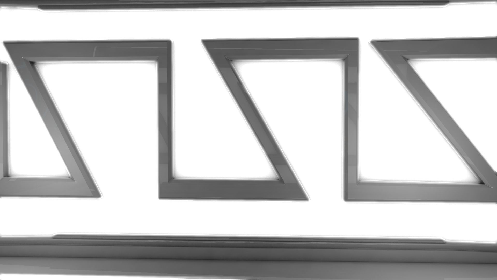 Sci Fi Room Low-poly 3D model_6