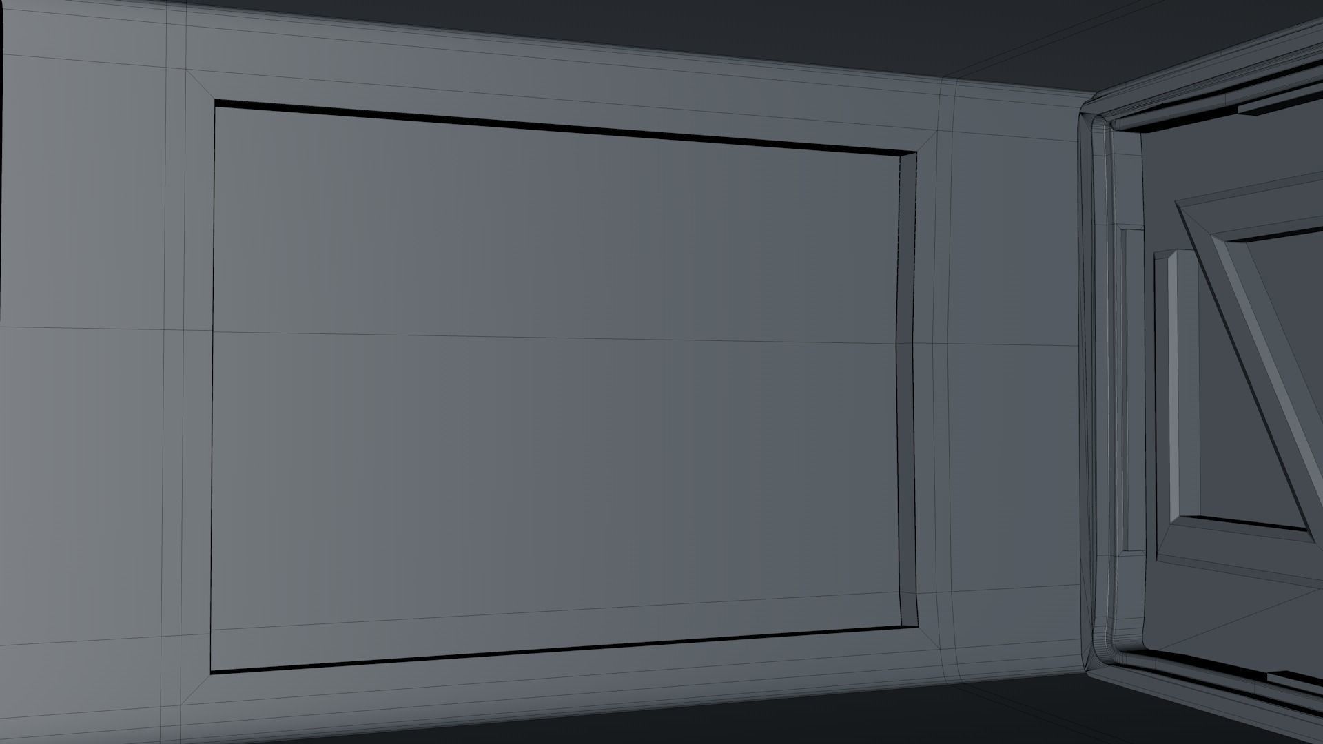 Sci Fi Room Low-poly 3D model_14