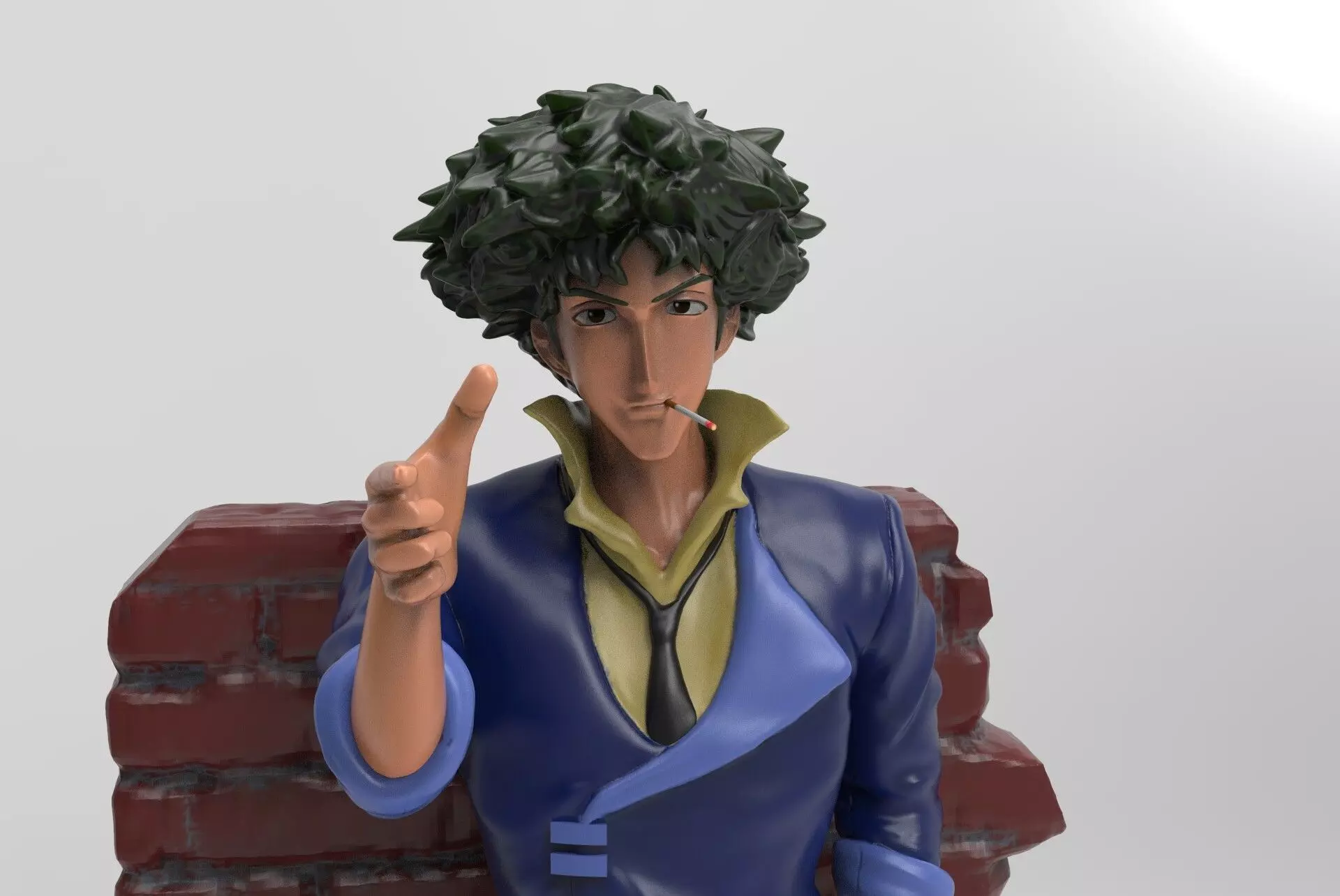 cowboy bebop - Spike  3D print model_0