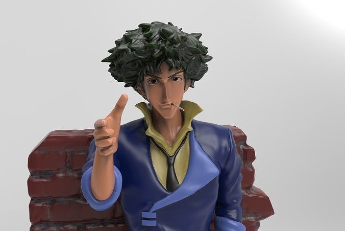 cowboy bebop - Spike  3D print model