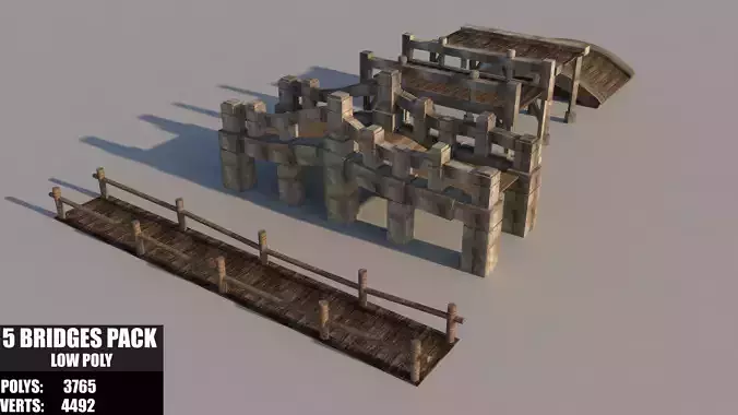 Old Wooden Bridges Pack