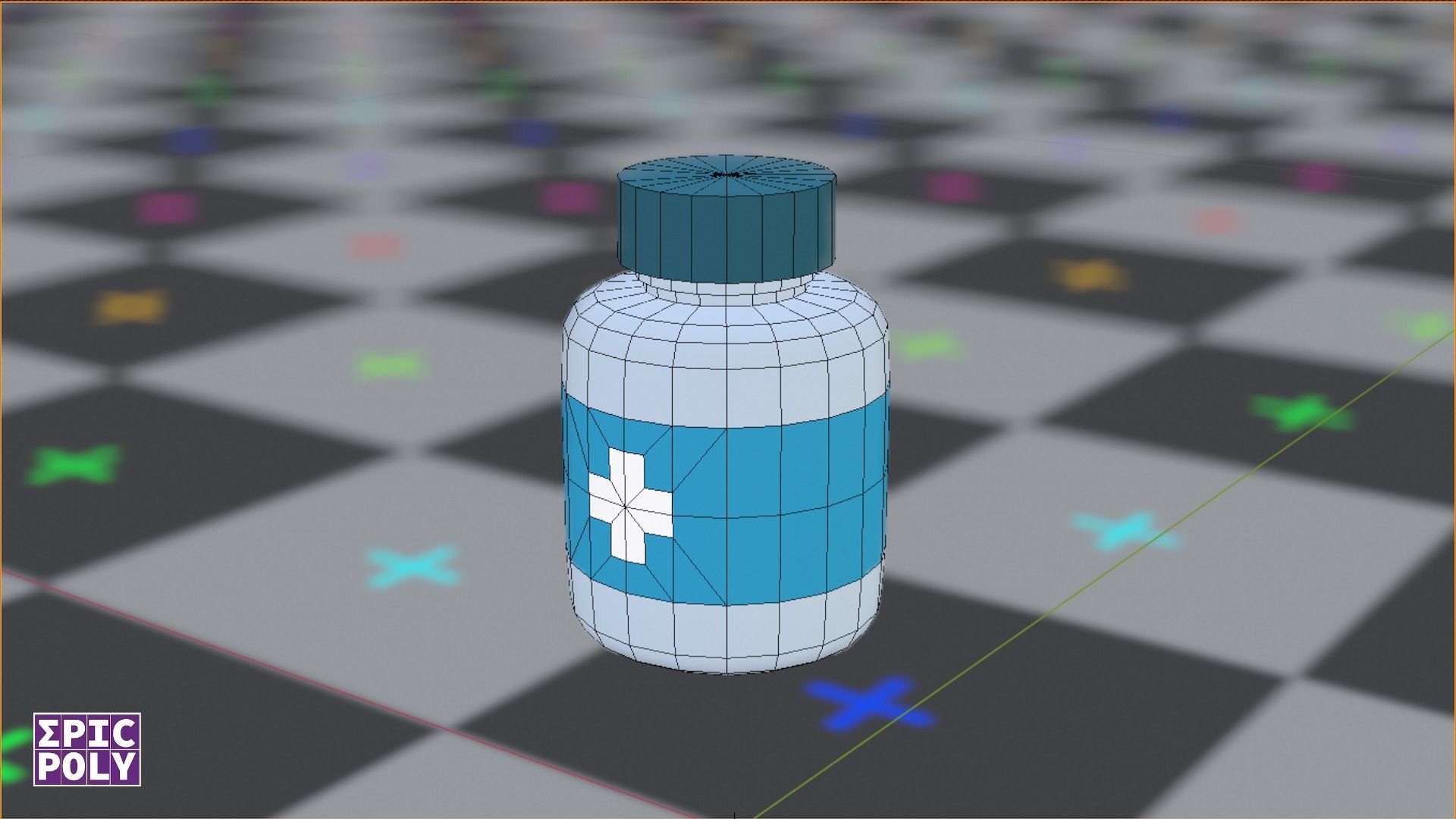 Epic Poly - First Aid Kit Pack Low-poly 3D model_18