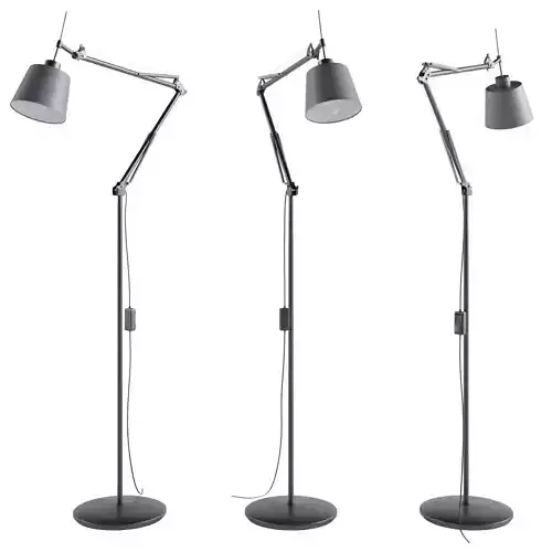 Floor lamp Berlin BoConcept 3D model