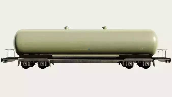 Realistic wagon model optimized UE4 Low-poly 3D model