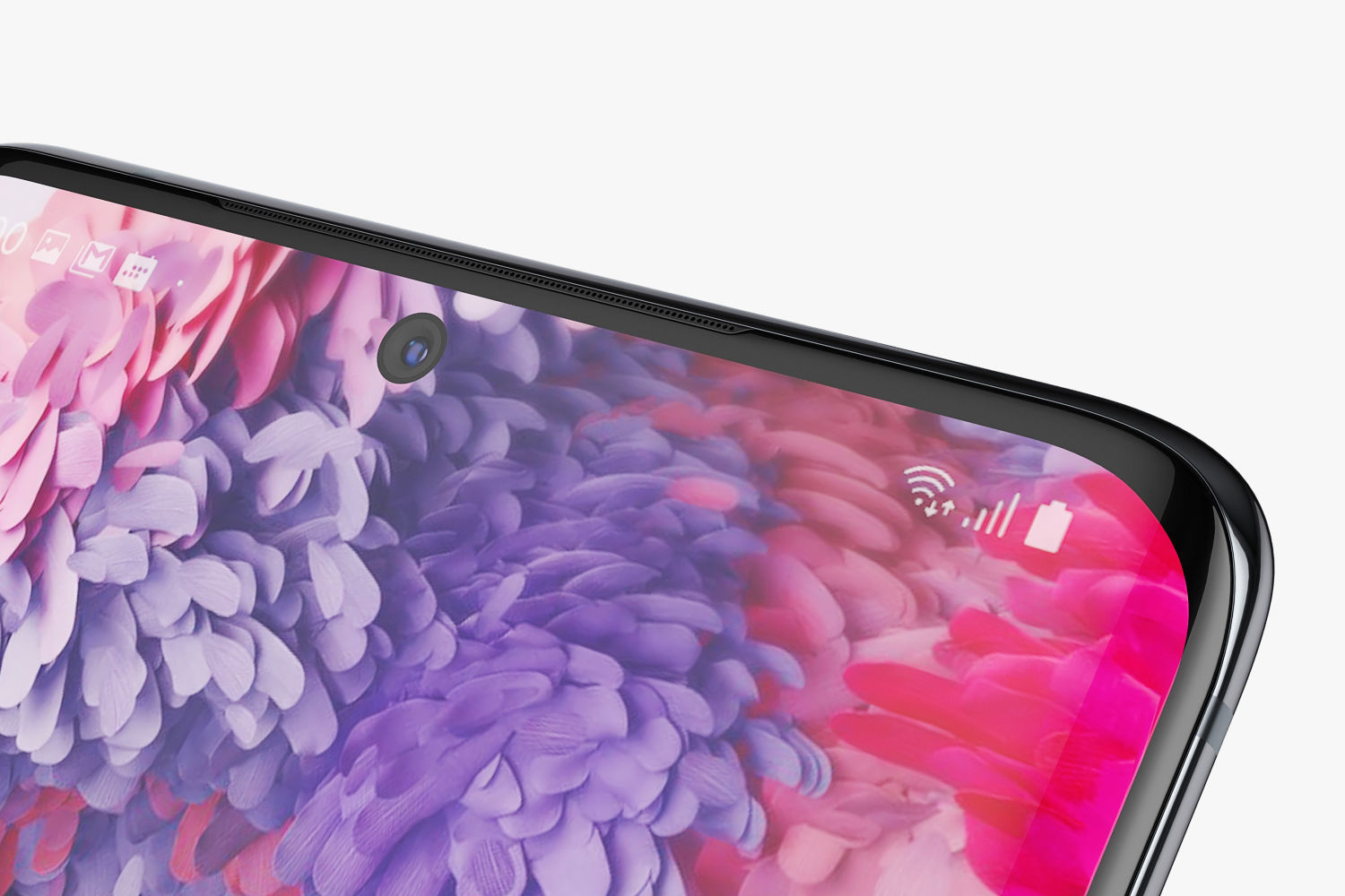 Samsung Galaxy S20 and S20 Plus and S20 5G Ultra cosmic black 3D model_39