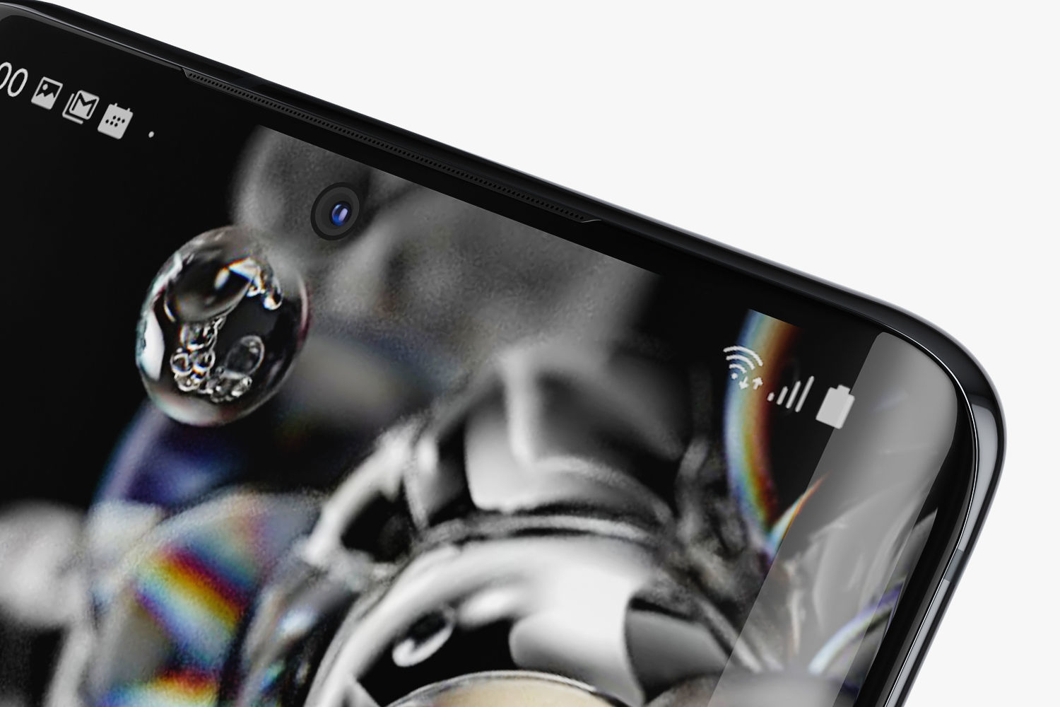 Samsung Galaxy S20 and S20 Plus and S20 5G Ultra cosmic black 3D model_11