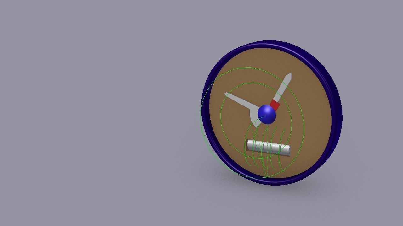 F16 Fuel Quantity Indicator 3D model_4