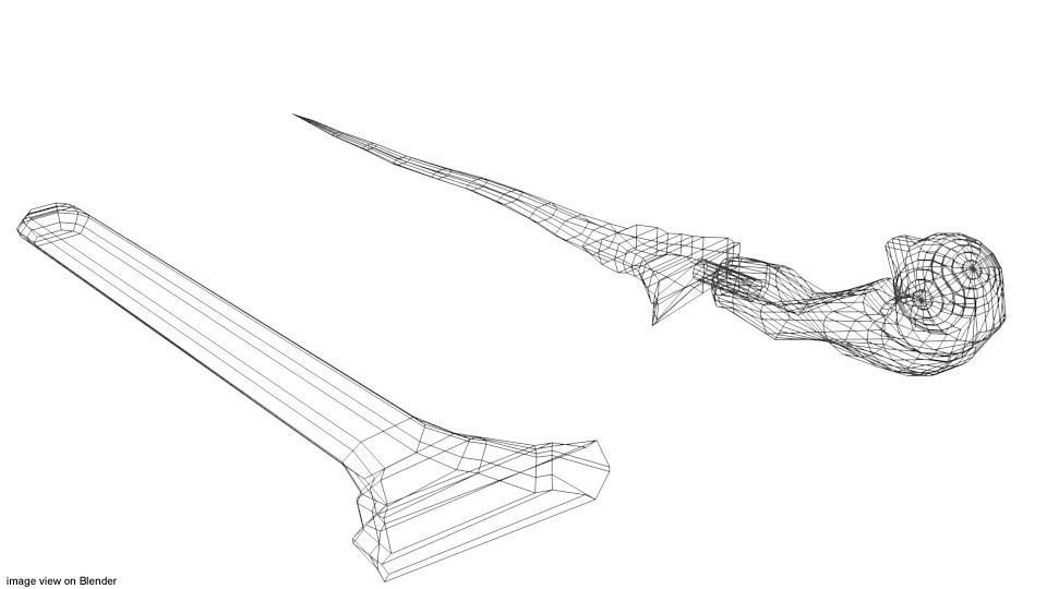 Keris Melayu 3D model_3