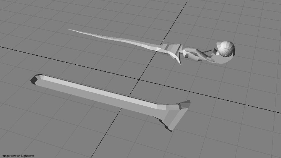 Keris Melayu 3D model_4