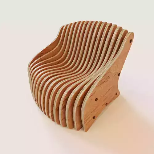 Parametric armchair