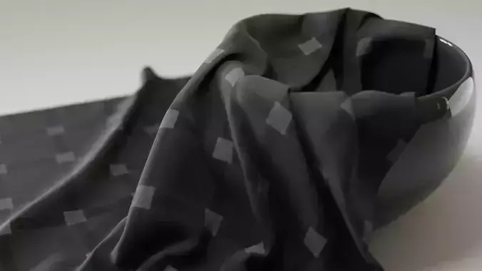 Carpet Fabric PBR material Free 3D model