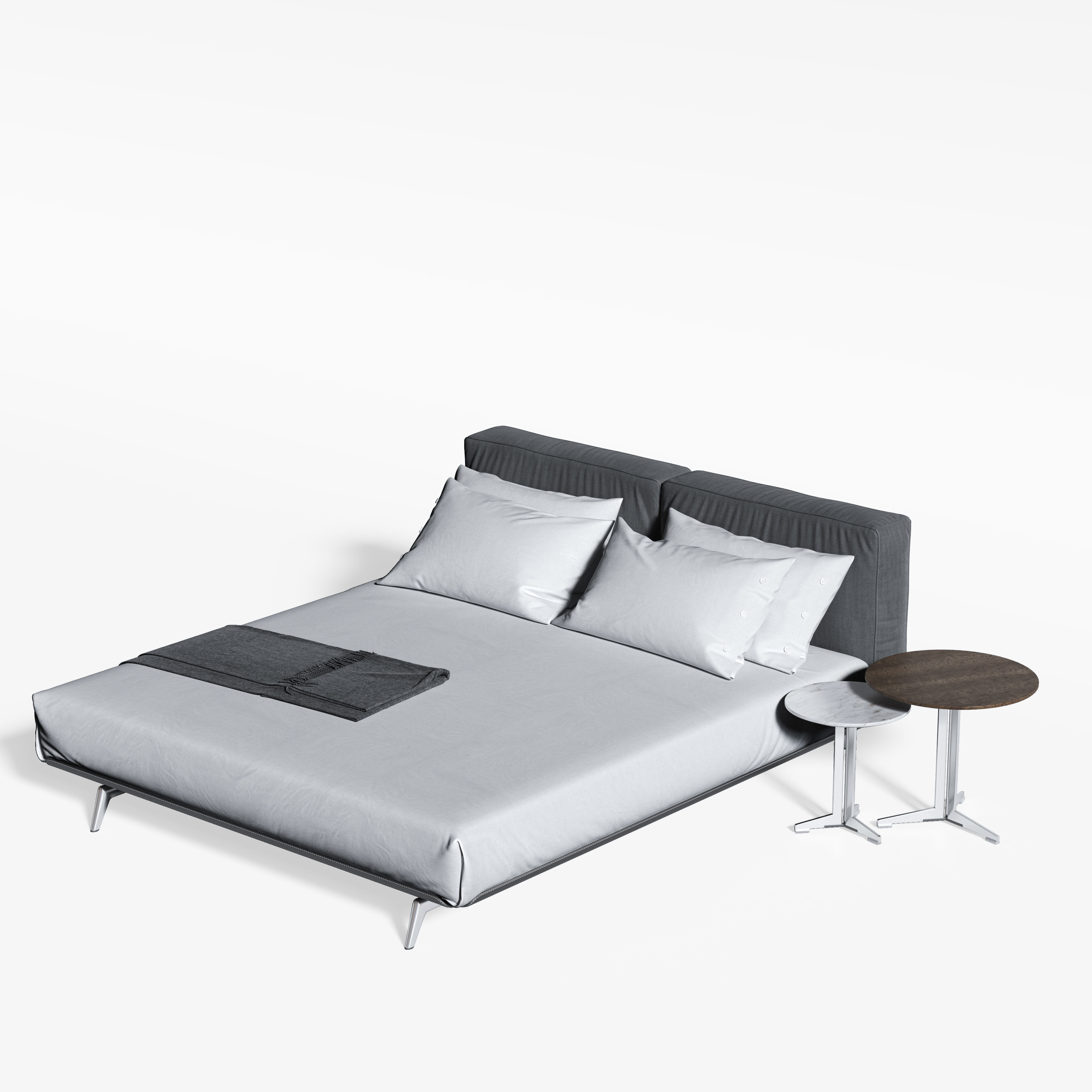 FLEXFORM ESTE BED 3D model_3