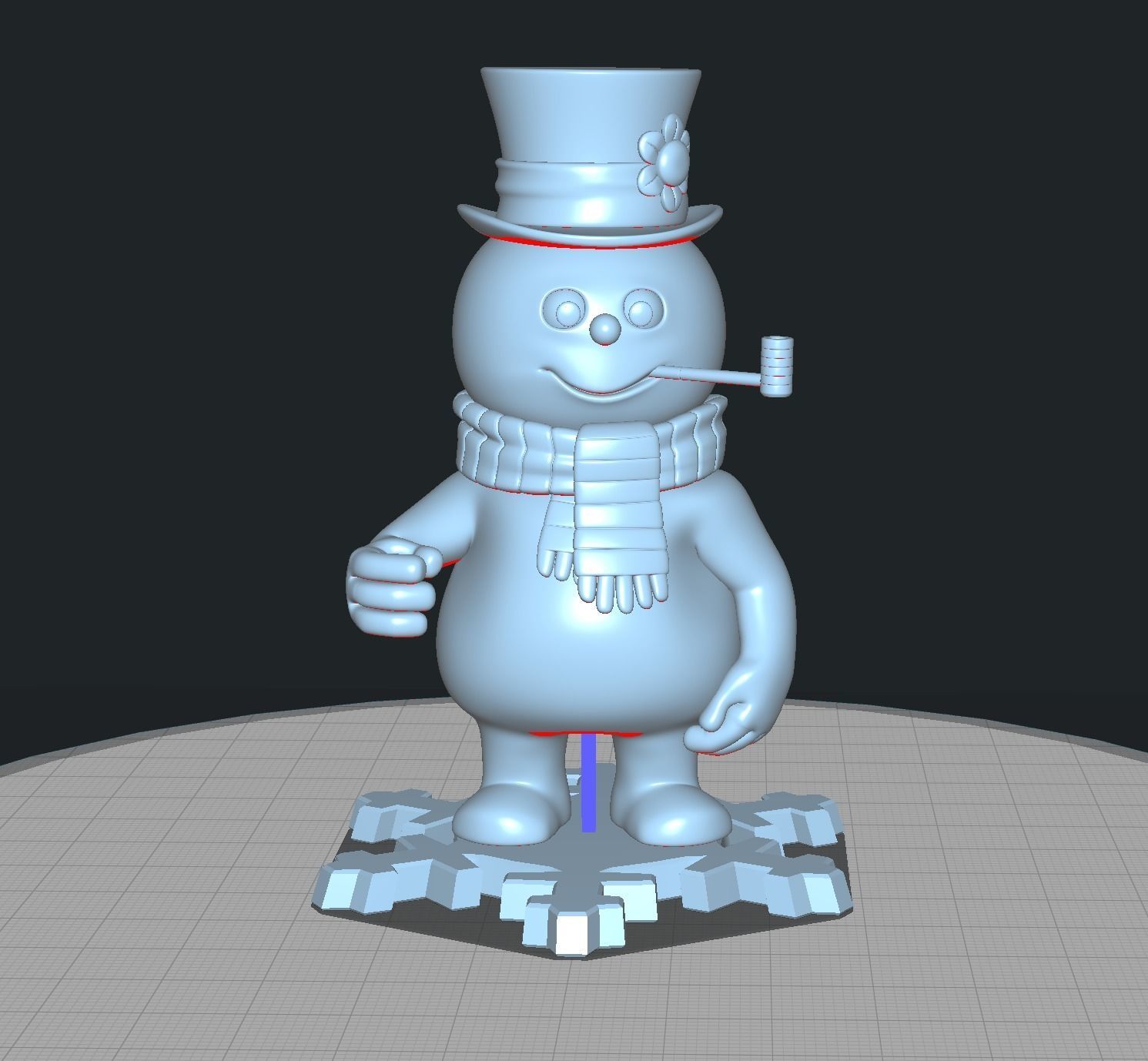 Frosty The Snowman 3D print model_10