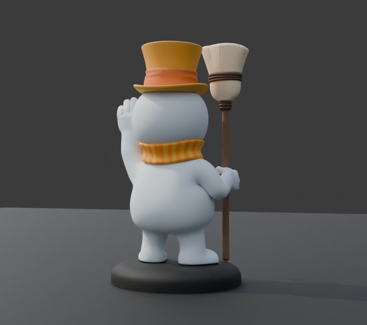 Frosty The Snowman 3D print model_3