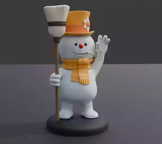 Frosty The Snowman 3D print model