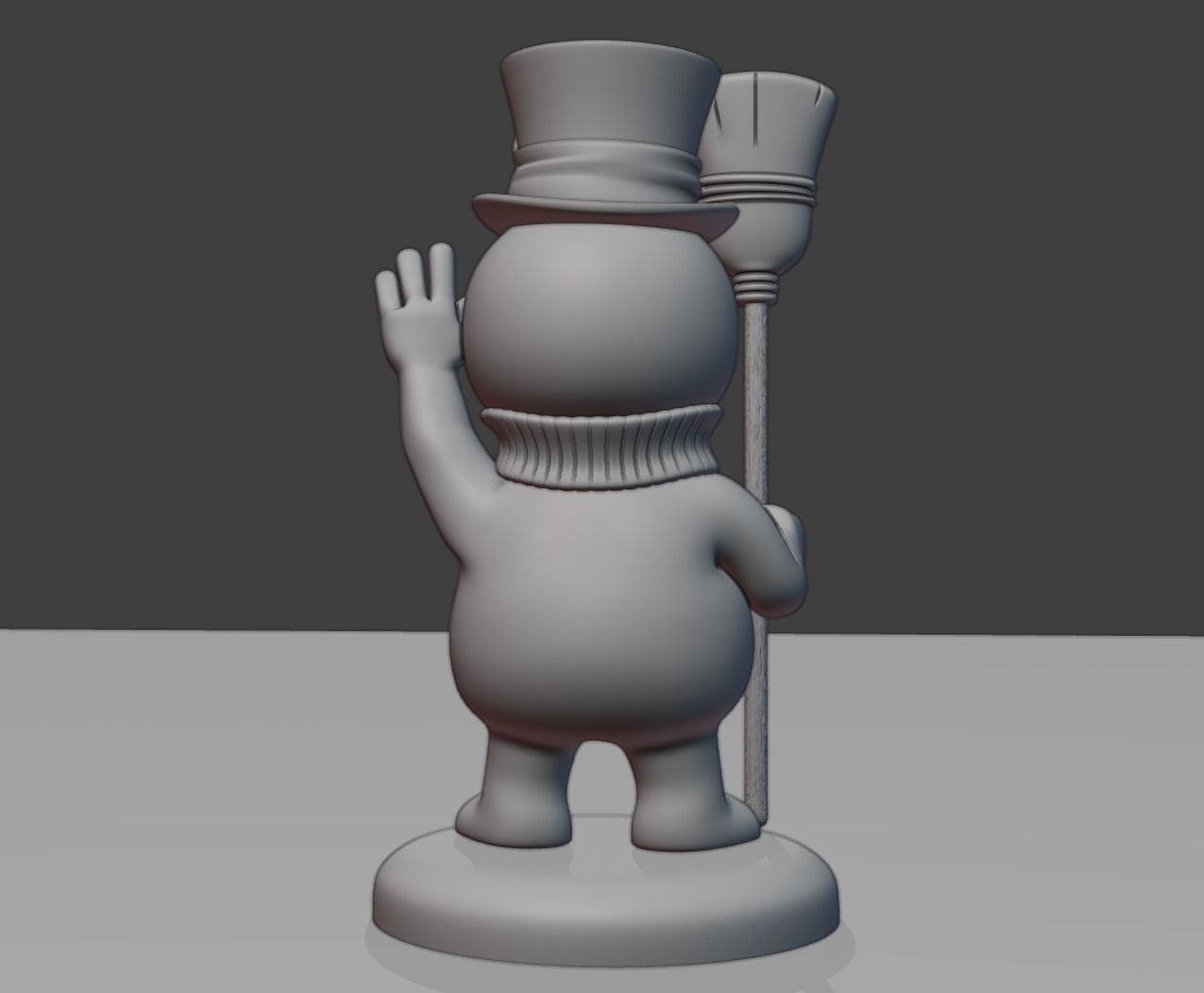 Frosty The Snowman 3D print model_6