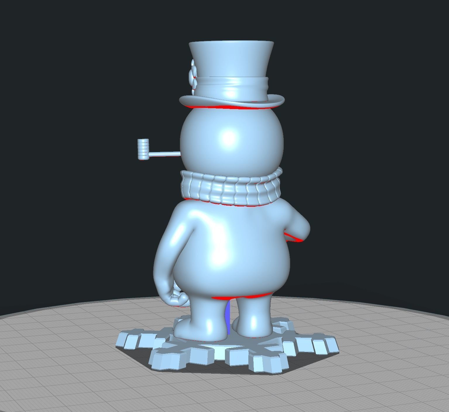 Frosty The Snowman 3D print model_11