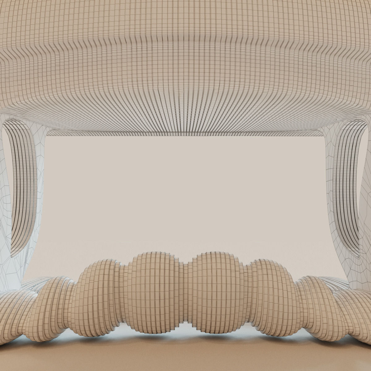 Parametric table 3D model_6