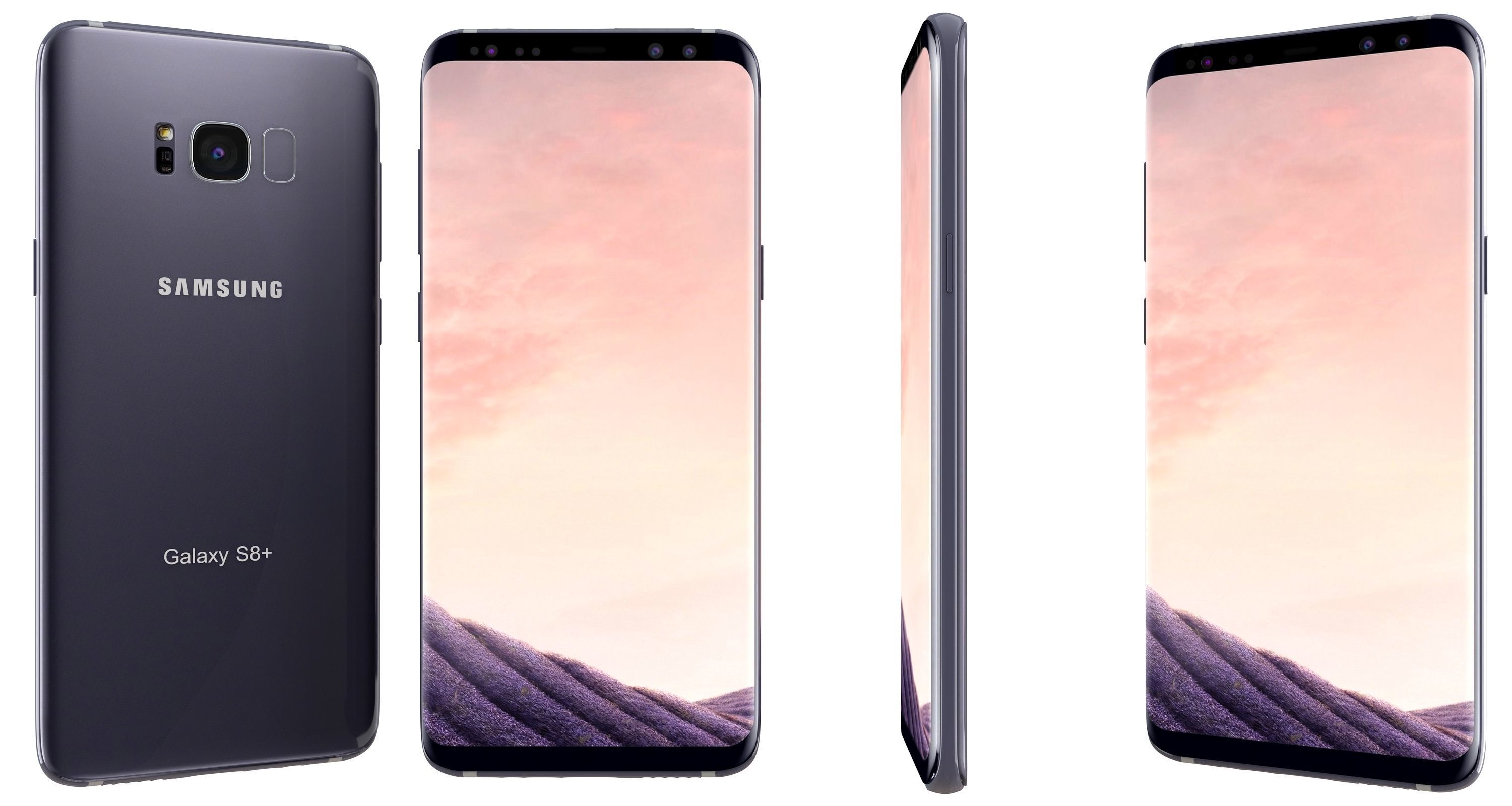 Samsung Galaxy S8 Plus All Colors 3D model_34