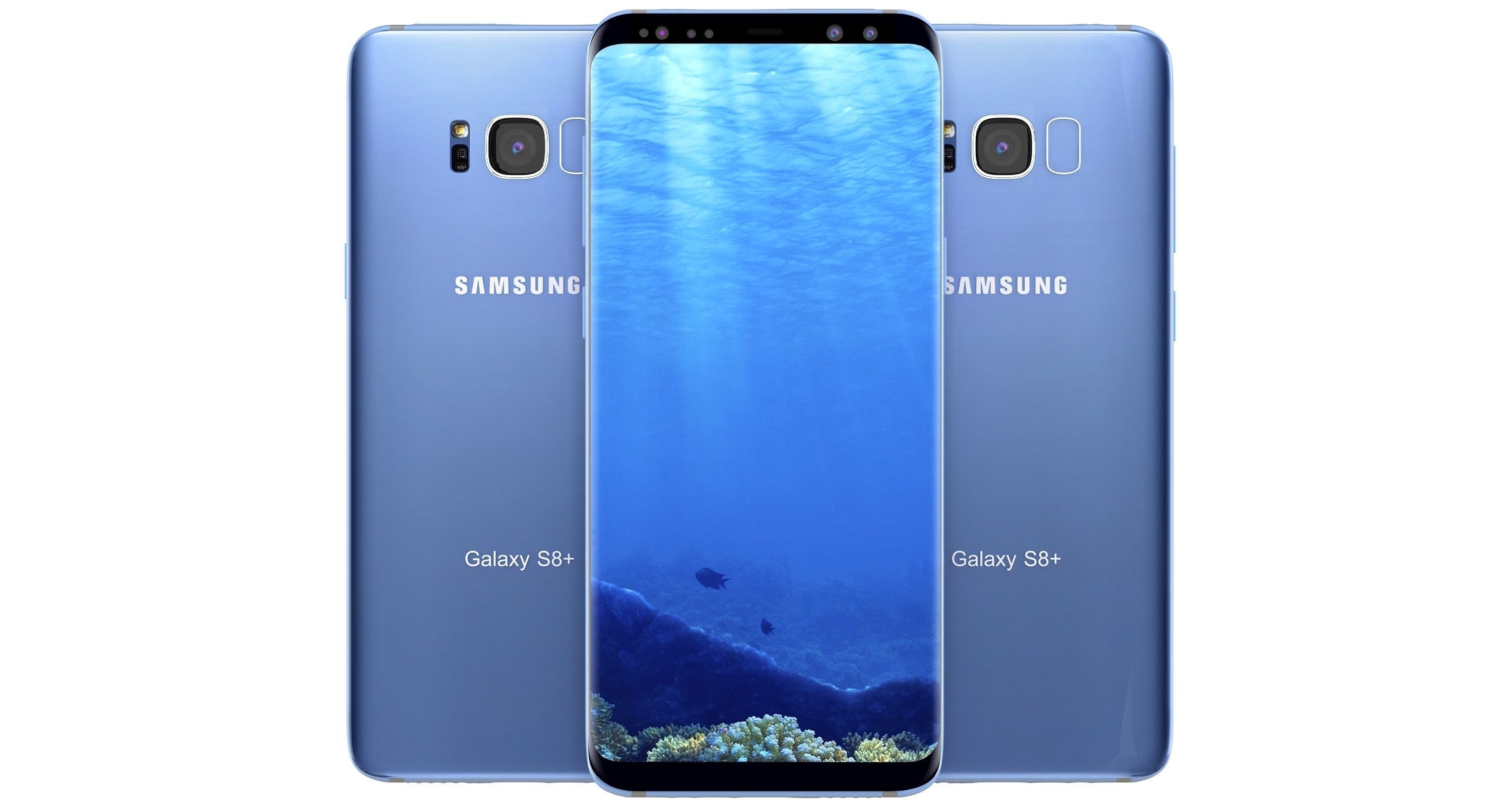 Samsung Galaxy S8 Plus All Colors 3D model_65