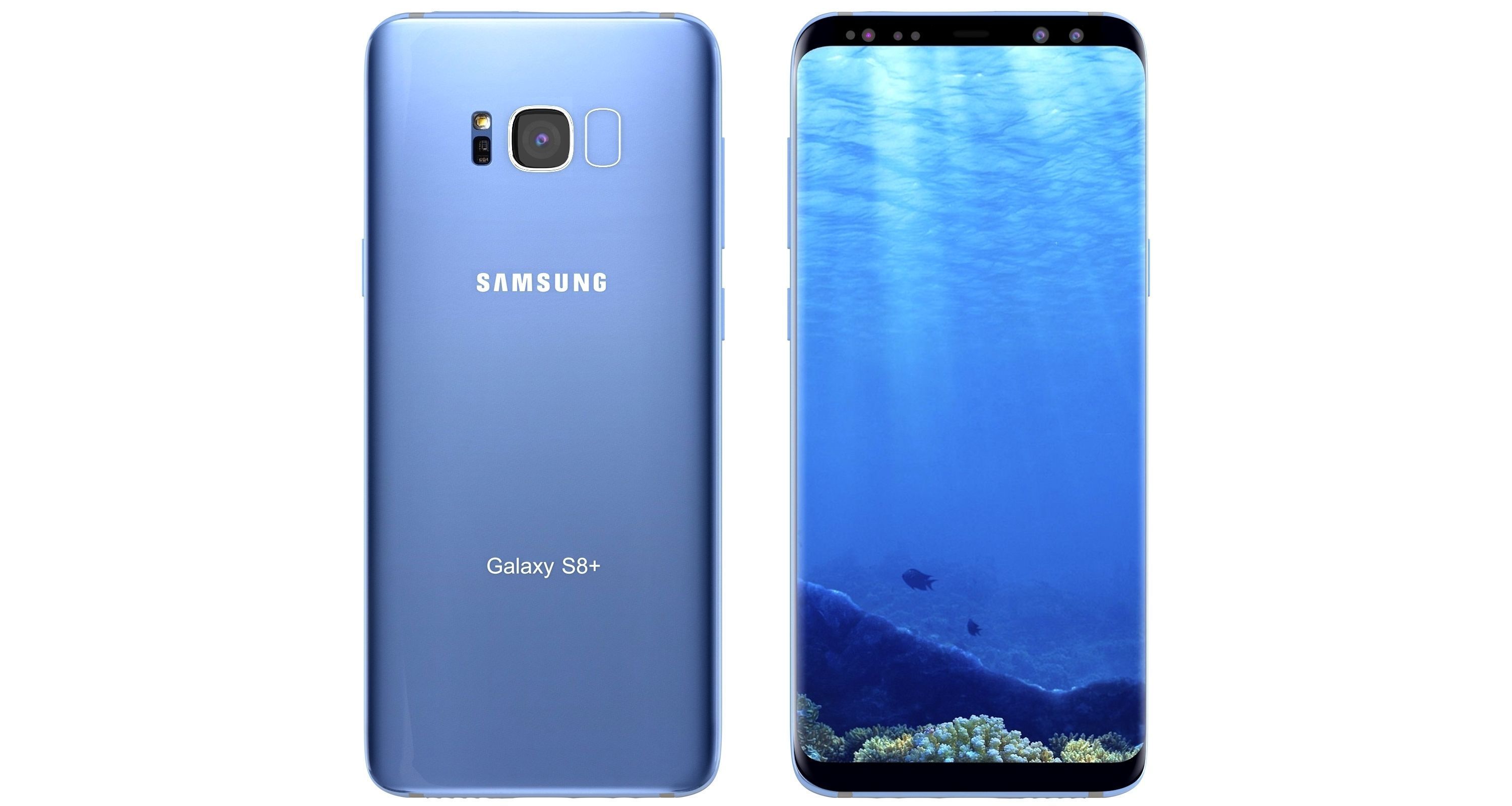 Samsung Galaxy S8 Plus All Colors 3D model_66