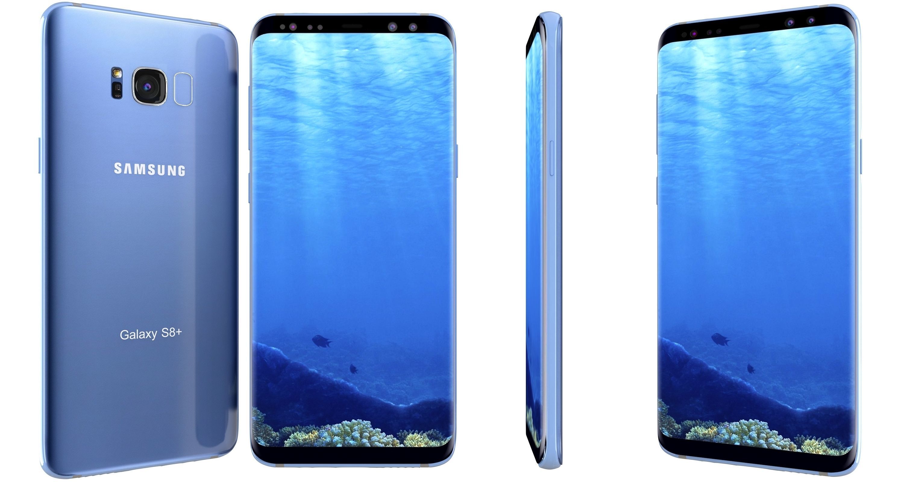 Samsung Galaxy S8 Plus All Colors 3D model_64