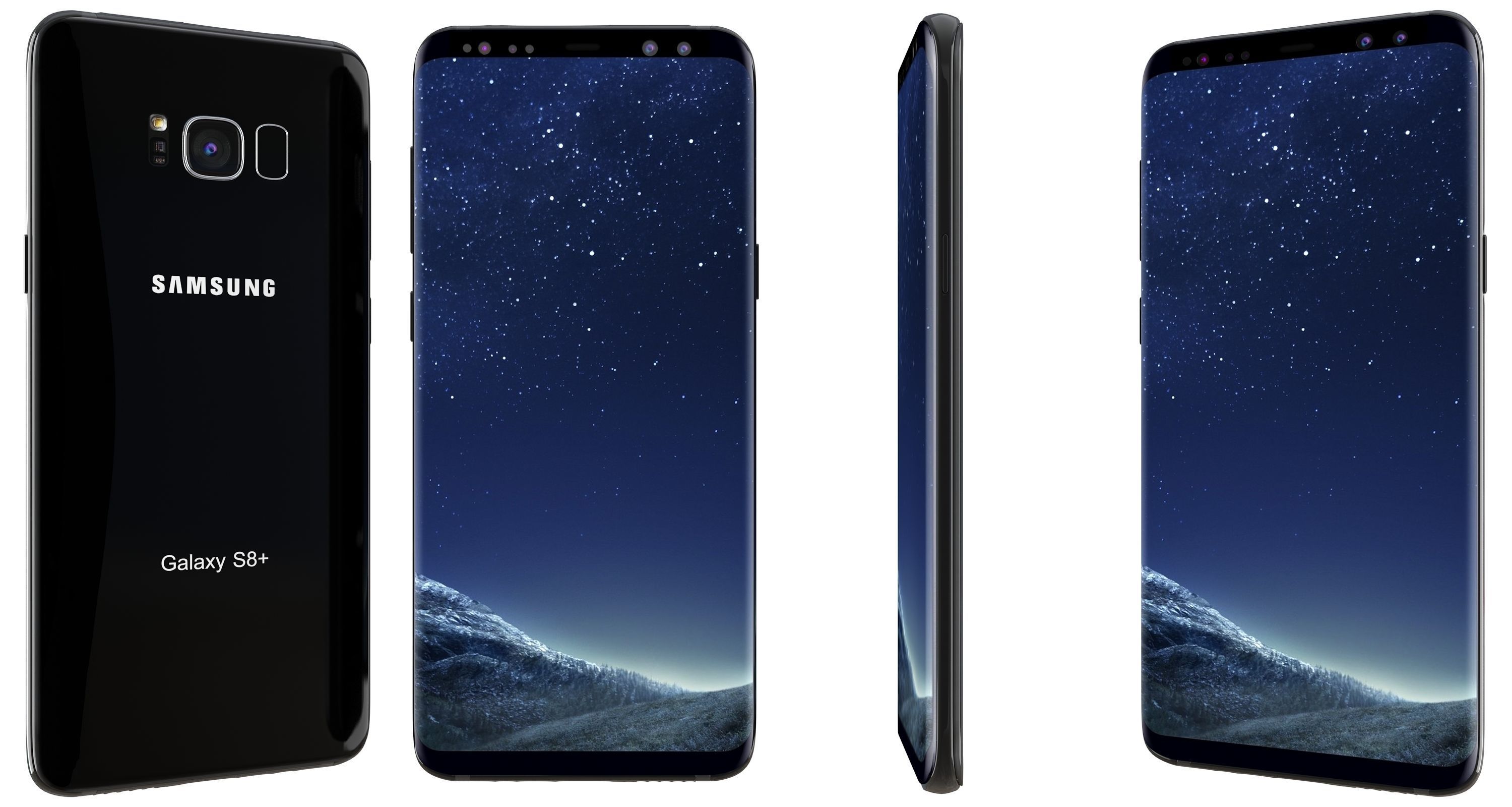 Samsung Galaxy S8 Plus All Colors 3D model_19