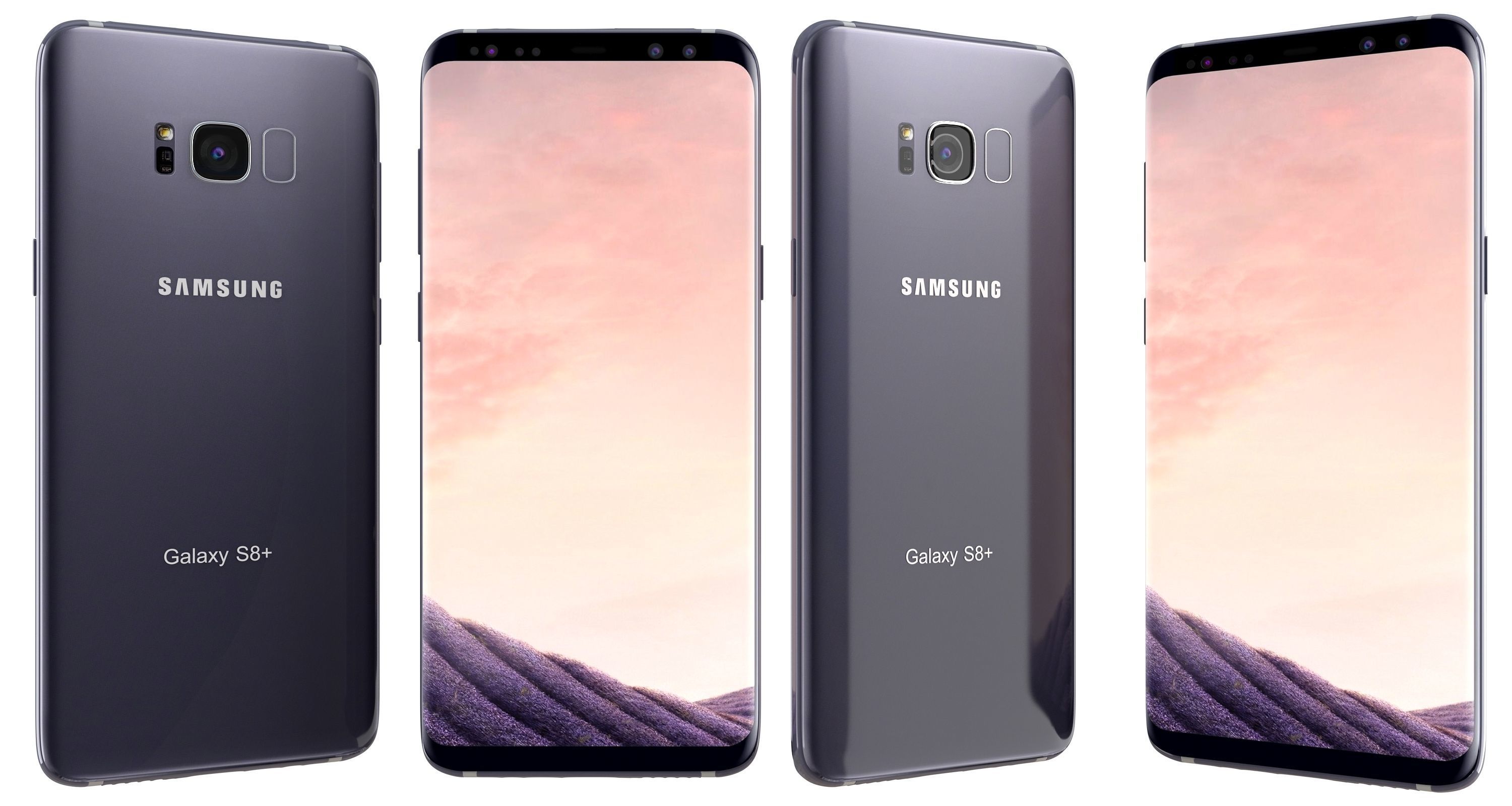 Samsung Galaxy S8 Plus All Colors 3D model_33