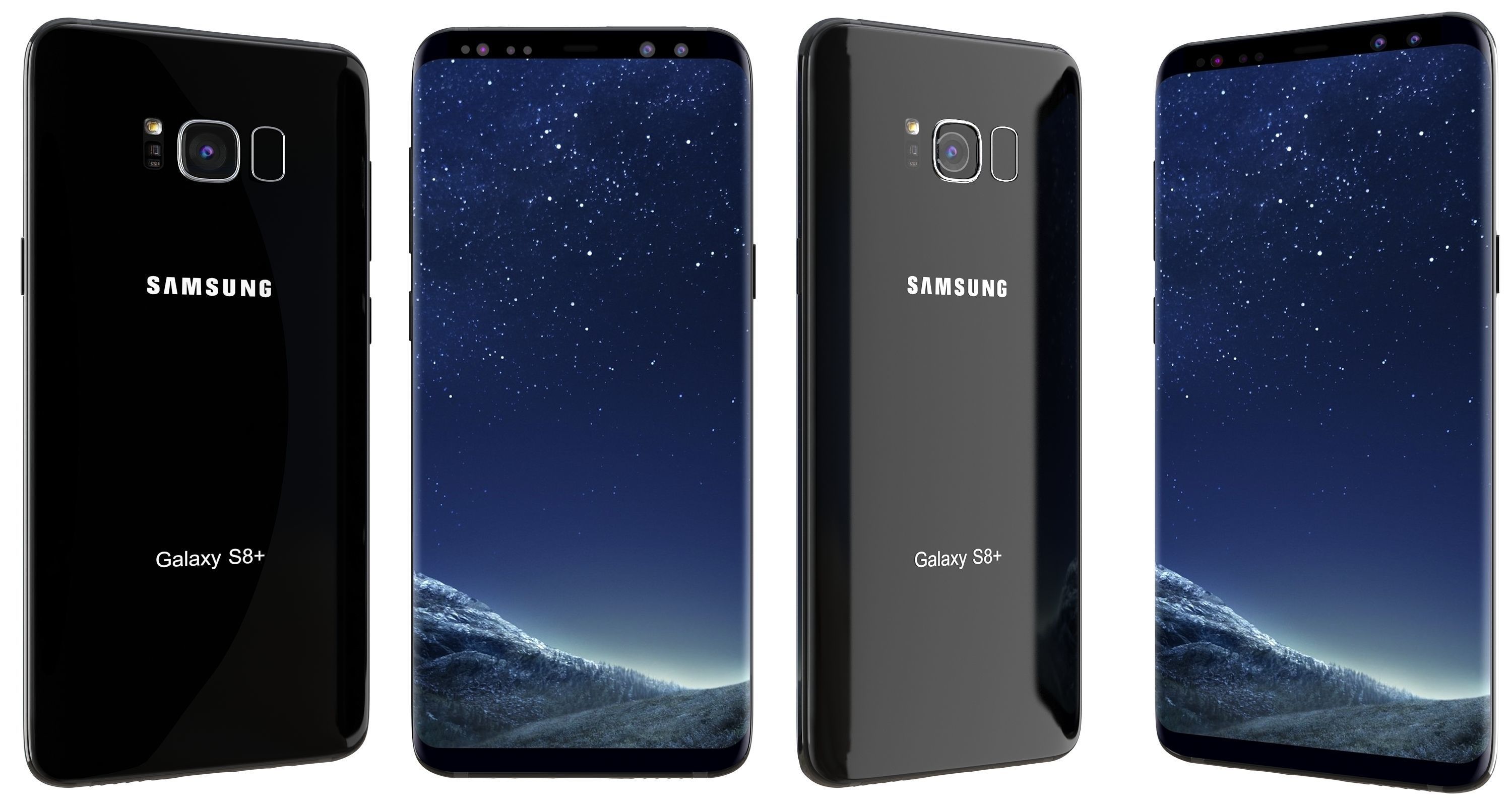 Samsung Galaxy S8 Plus All Colors 3D model_18