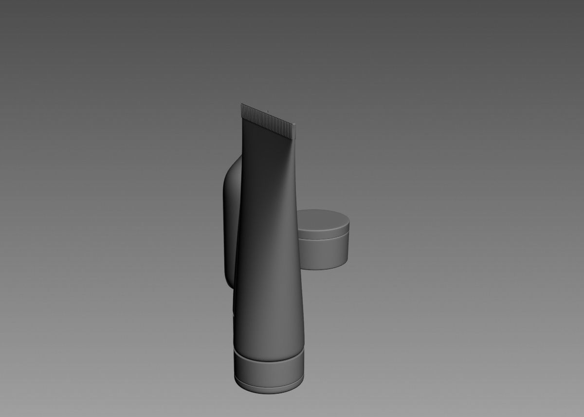 Cosmetic Bottle and Tube Set 3D model 3D model_6