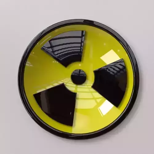 Radioactive Symbol 3D model