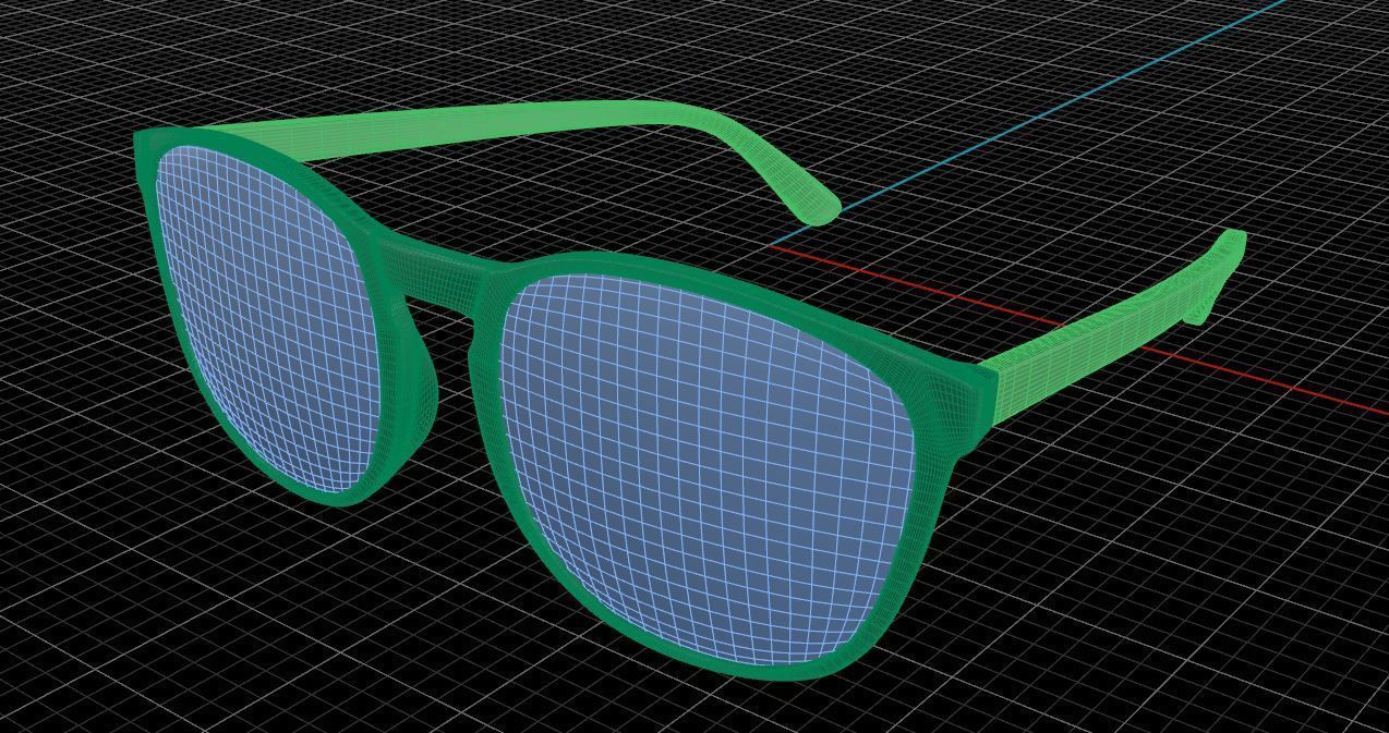Eyeglasses for Men and Women 3D print model_4