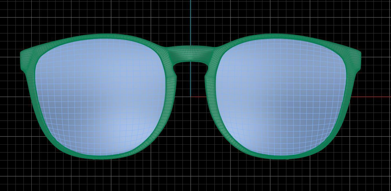 Eyeglasses for Men and Women 3D print model_6