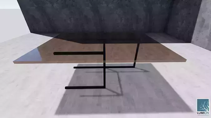 COFFE TABLE Low-poly 3D model